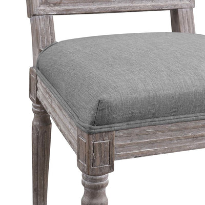 Court Upholstered Fabric Dining Side Chairs Set of 4