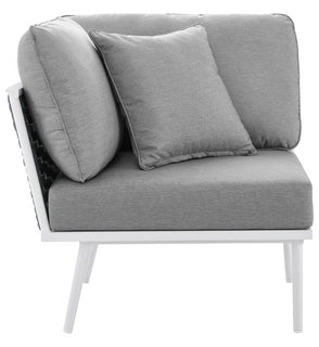 Product Image: EEI-5567-WHI-GRY Outdoor/Patio Furniture/Outdoor Chairs