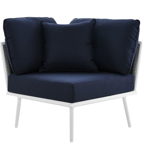 Product Image: EEI-5567-WHI-NAV Outdoor/Patio Furniture/Outdoor Chairs