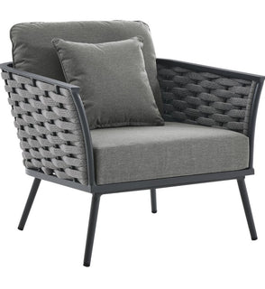 Product Image: EEI-3054-GRY-CHA Outdoor/Patio Furniture/Outdoor Chairs