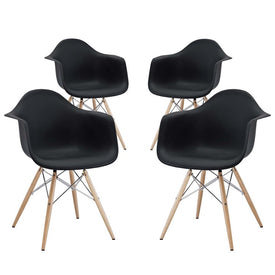 Pyramid Dining Armchairs Set of 4