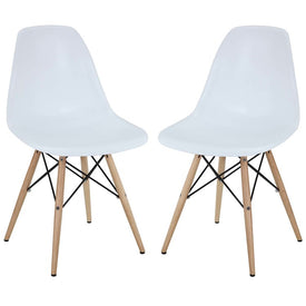 Pyramid Dining Side Chairs Set of 2