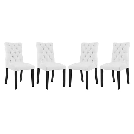 Duchess Vinyl Dining Chairs Set of 4