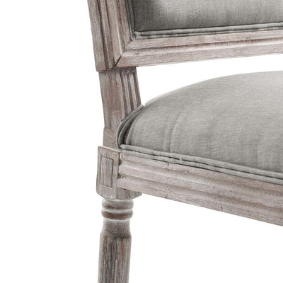 Court Upholstered Fabric Dining Side Chairs Set of 2