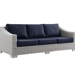 Product Image: EEI-4842-LGR-NAV Outdoor/Patio Furniture/Outdoor Sofas