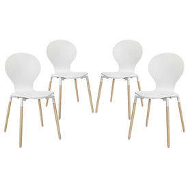 Path Dining Chairs Set of 4