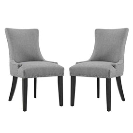Marquis Fabric Dining Side Chairs Set of 2