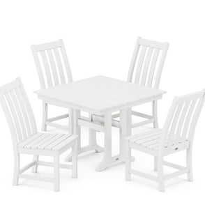 Product Image: PWS642-1-WH Outdoor/Patio Furniture/Patio Dining Sets