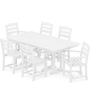 Product Image: PWS626-1-WH Outdoor/Patio Furniture/Patio Dining Sets