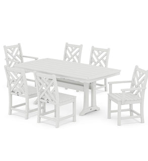 Product Image: PWS636-1-WH Outdoor/Patio Furniture/Patio Dining Sets