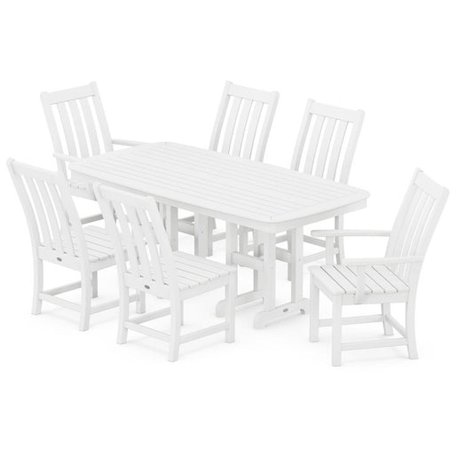 Vineyard Seven-Piece Dining Set - White