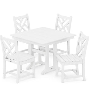 Product Image: PWS640-1-WH Outdoor/Patio Furniture/Patio Dining Sets