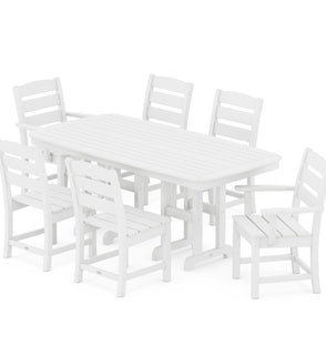 Product Image: PWS624-1-WH Outdoor/Patio Furniture/Patio Dining Sets