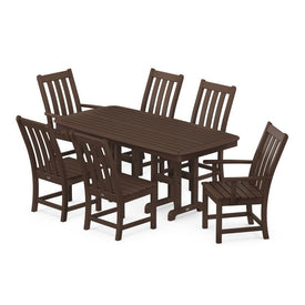 Vineyard Seven-Piece Dining Set - Mahogany