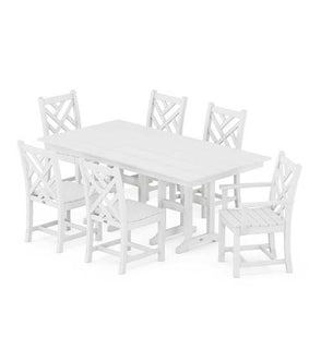 Product Image: PWS627-1-WH Outdoor/Patio Furniture/Patio Dining Sets