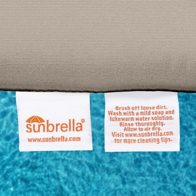 24" L x 22" W x 5" D Seat Cushion and 22" W x 20" H x 5" D Back Cushion Deep Seating Set - Cast Ash