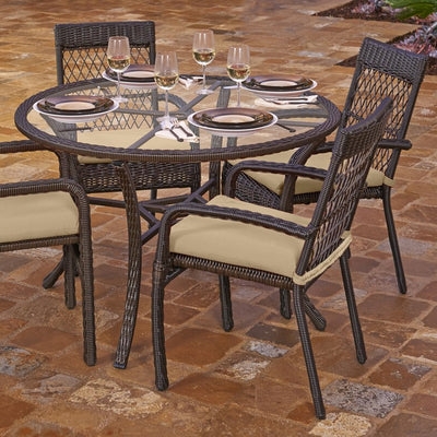 17.5" L x 17.5" W x 2.75" D Dining Chair/Seat Pad Cushion