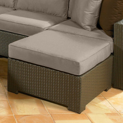 20.5" L x 24" W x 4" D Ottoman/Bench Cushion