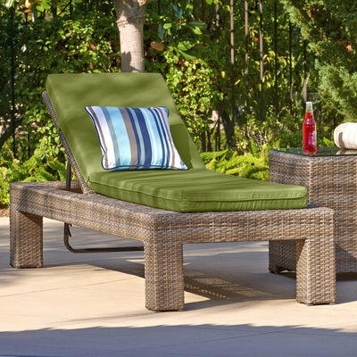 47" L x 25" W x 3.5" D Chaise Lounge Cushion