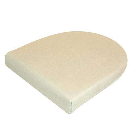 18" L x 18" W x 3" D Dining Chair/Seat Pad Cushion - Canvas Antique Beige