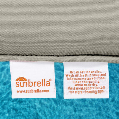 47" L x 25" W x 3.5" D Chaise Lounge Cushion