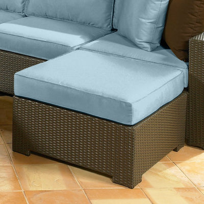 20.5" L x 24" W x 4" D Ottoman/Bench Cushion