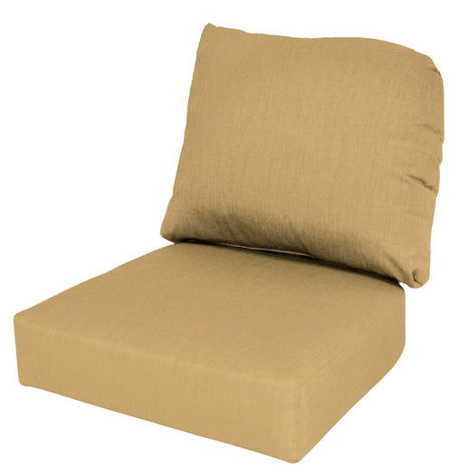 24" L x 22" W x 5" D Seat Cushion and 22" W x 20" H x 5" D Back Cushion Deep Seating Set - Spectrum Sesame
