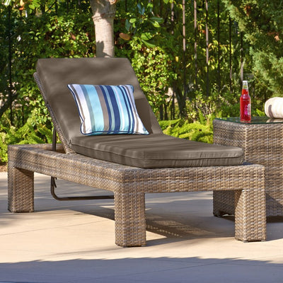 47" L x 25" W x 3.5" D Chaise Lounge Cushion