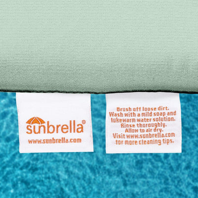 18" L x 18" W x 3" D Dining Chair/Seat Pad Cushion - Canvas Spa