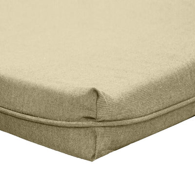 52.5" L x 24.5" W x 3.5" D Chaise Lounge Cushion