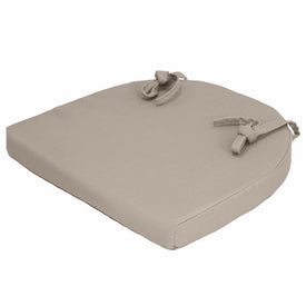 17.5" L x 18.5" W x 2" D Dining Chair/Seat Pad Cushion