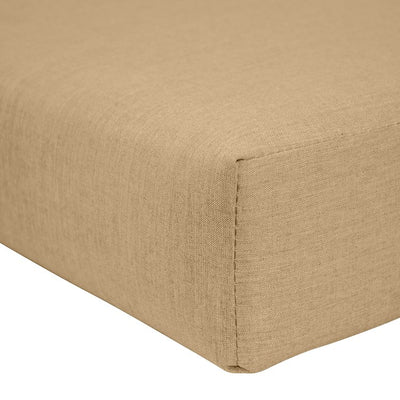 20.5" L x 24" W x 4" D Ottoman/Bench Cushion
