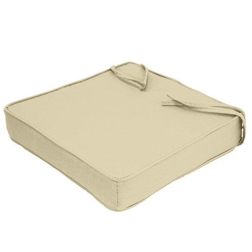 17" L x 17" W x 3" D Dining Chair/Seat Pad Cushion