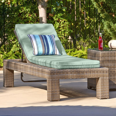 47" L x 25" W x 3.5" D Chaise Lounge Cushion