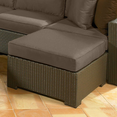 20.5" L x 24" W x 4" D Ottoman/Bench Cushion