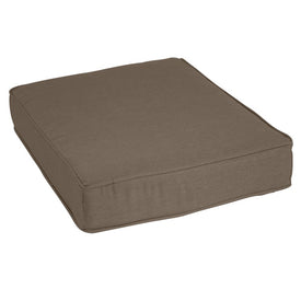 20.5" L x 24" W x 4" D Ottoman/Bench Cushion