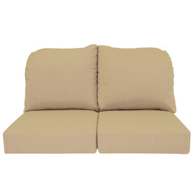 24" L x 22" W x 5" D Seat Cushions and 22" W x 20" H x 5" D Back Cushions Deep Seating Set (2 Sets) - Canvas Heather Beige