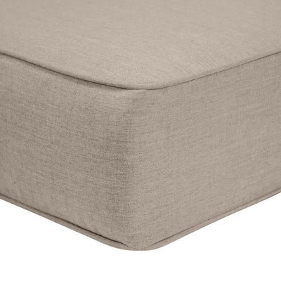 25" L x 25" W x 5" D Ottoman/Bench Cushion