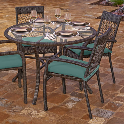 17.5" L x 17.5" W x 2.75" D Dining Chair/Seat Pad Cushion