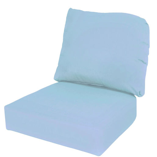 24" L x 22" W x 5" D Seat Cushion and 22" W x 20" H x 5" D Back Cushion Deep Seating Set - Canvas Air Blue