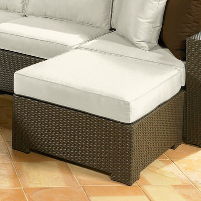 20.5" L x 24" W x 4" D Ottoman/Bench Cushion