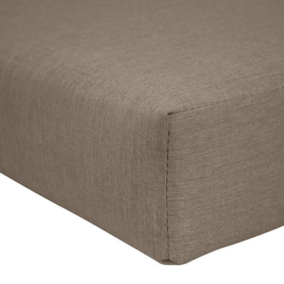 20" L x 22.5" W x 4" D Ottoman/Bench Cushion