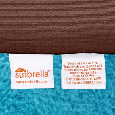 24" L x 22" W x 5" D Seat Cushion and 22" W x 20" H x 5" D Back Cushion Deep Seating Set - Canvas Bay Brown