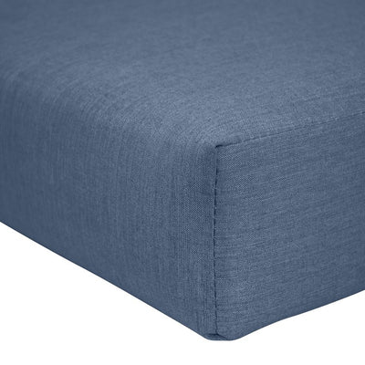 20.5" L x 24" W x 4" D Ottoman/Bench Cushion