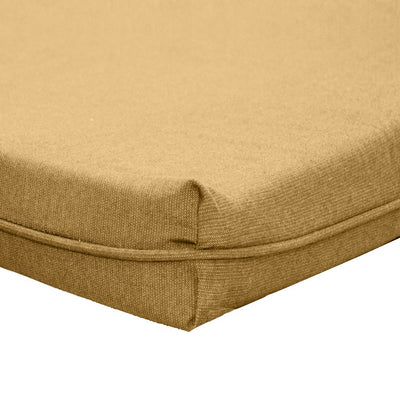 52.5" L x 24.5" W x 3.5" D Chaise Lounge Cushion