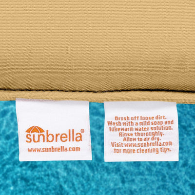 52.5" L x 24.5" W x 3.5" D Chaise Lounge Cushion