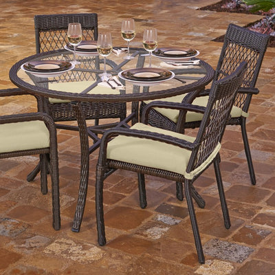 17.5" L x 17.5" W x 2.75" D Dining Chair/Seat Pad Cushion