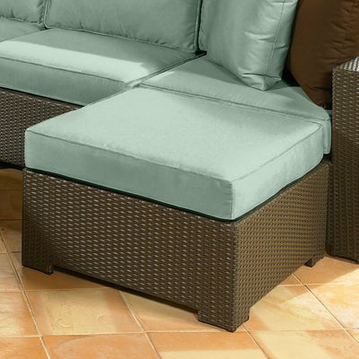 20.5" L x 24" W x 4" D Ottoman/Bench Cushion