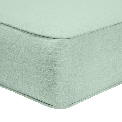 20.5" L x 24" W x 4" D Ottoman/Bench Cushion