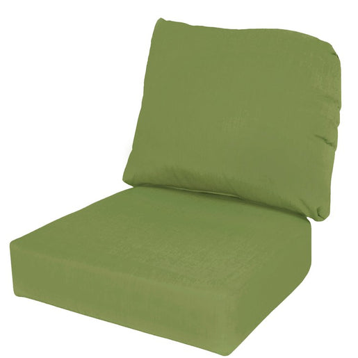 24" L x 22" W x 5" D Seat Cushion and 22" W x 20" H x 5" D Back Cushion Deep Seating Set - Spectrum Cilantro